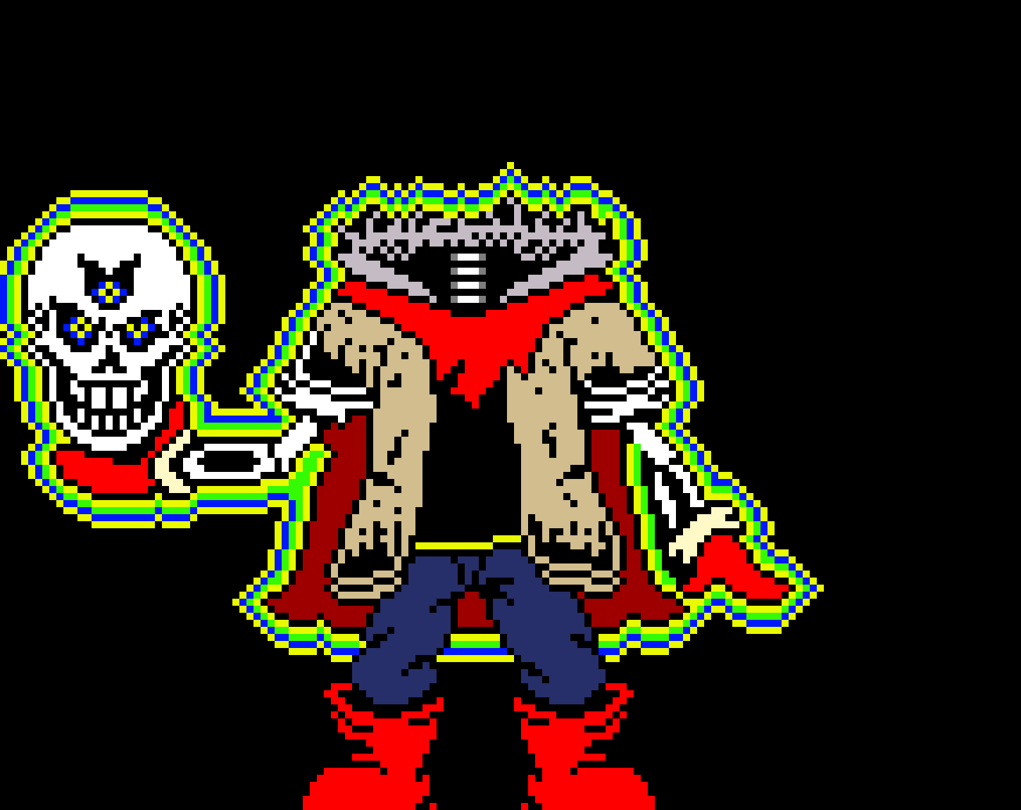 dustbelief papyrus phase 5 hardmode sprite fixed