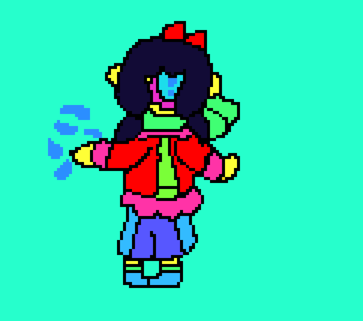 [904ba9] sighhhh hate say it but I give up  she walks away and teleports to grillbys