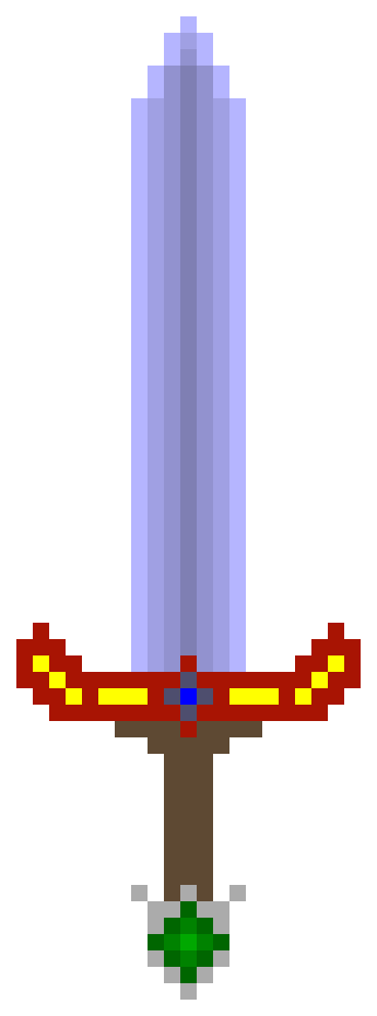 [9664c4] blue steel broad sword