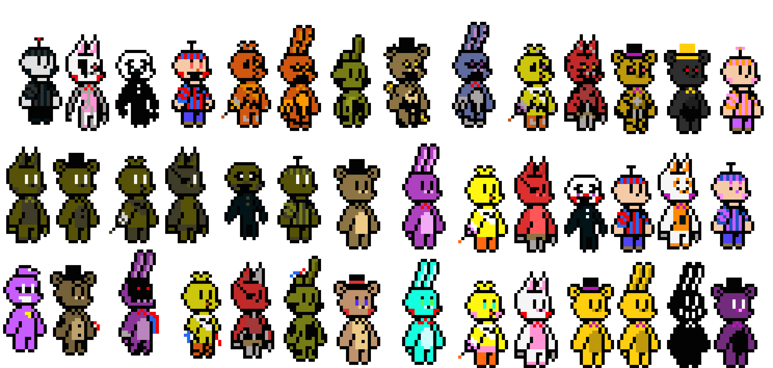 Chibimatronics full sheet for now. -T