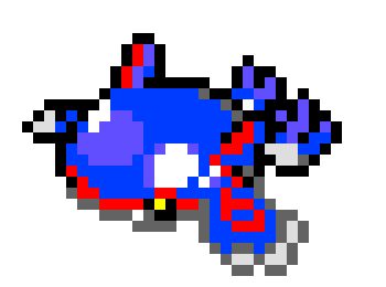 [9664c4] kyogre pixel art by ben