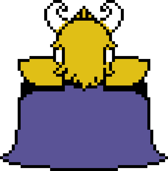 [2830dd] Asgore Back View