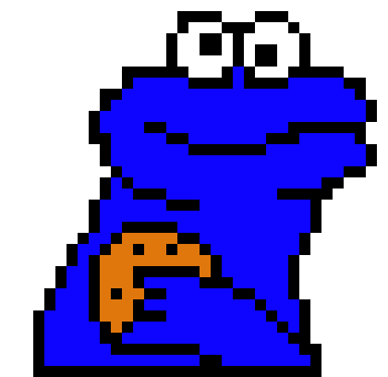 [9664c4] Cookie Monster!