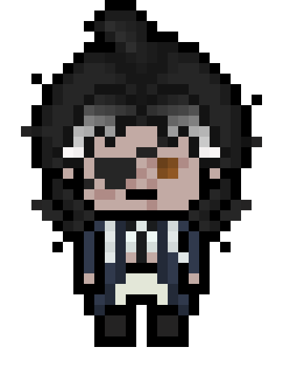 [b2d1a9] danganronpa pixel sprite base v2