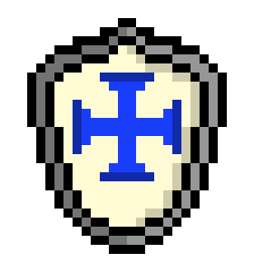 [9ccdb5] Good Knight Shield blau