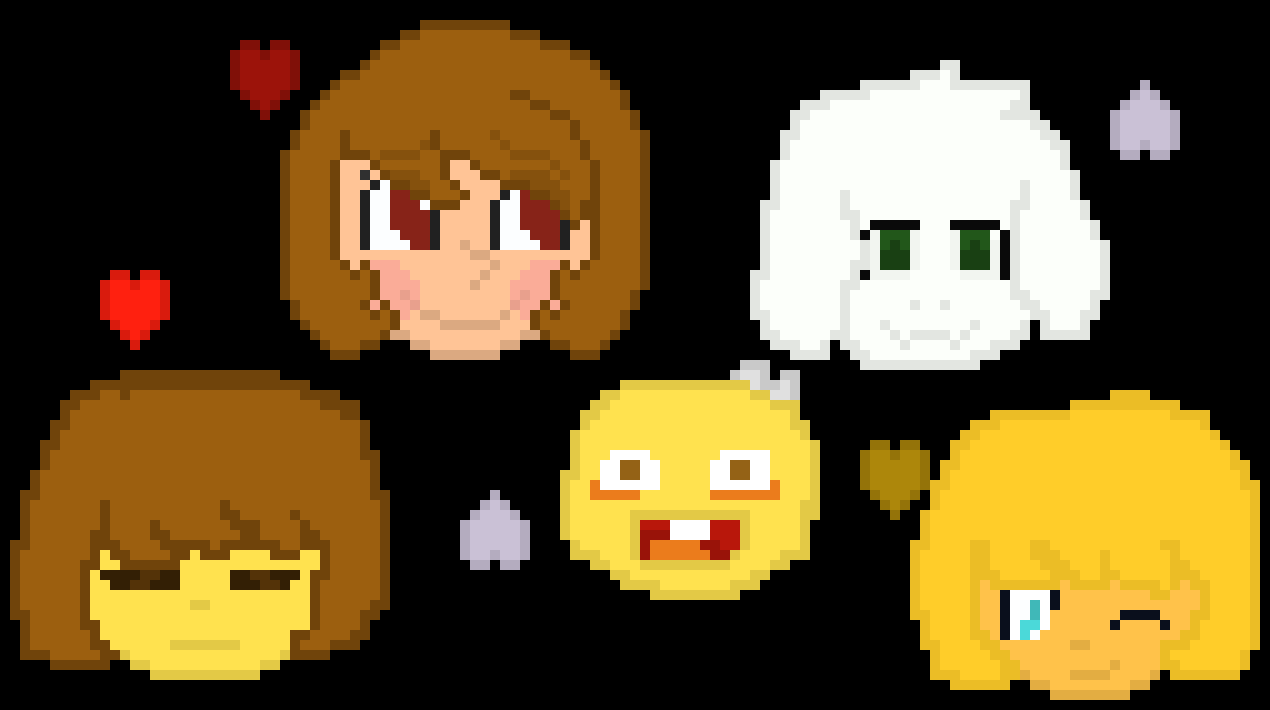 [9664c4] Me and the children of undertale