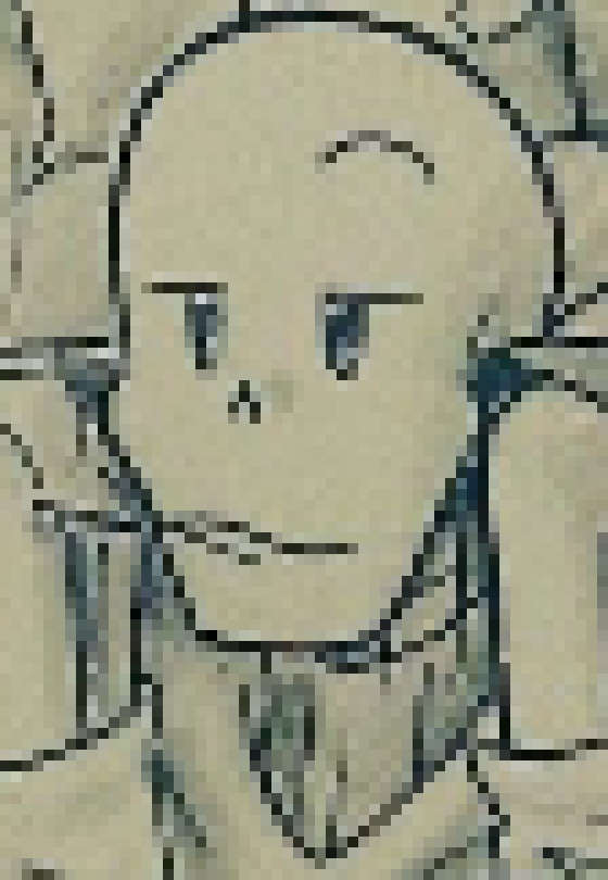 [691fe2] {*Papyrus looks down at the Frisk*} Sup Kiddo.      -  Cherry