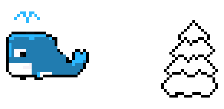 [fac757] whale and tree