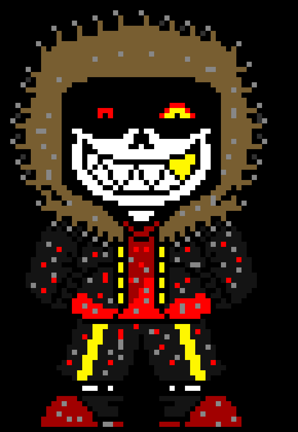[741d1f] sans is bored.