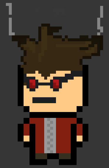 [9664c4] Pixel art character template
