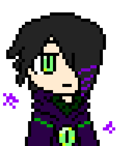 [5b2f3e] They’re like some tall black creature with purple eyes... I haven’t seen one in my life.