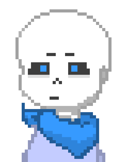 [b864cc] Blue was done with everything, he pushed away Papyrus, he would glare at anyone and everyone who would get in his way, in the way of his mission to find a quiet place to sleep