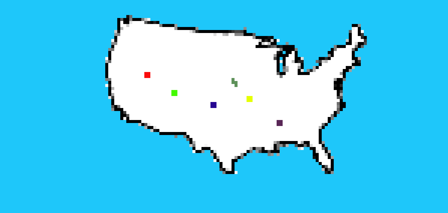 [e78913] USA map.