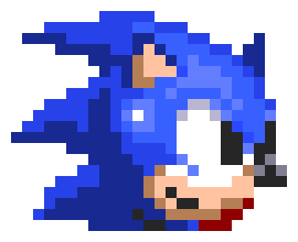[b242ea] Sonic 2 head happy