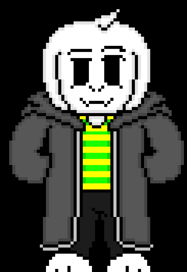 [e8cb42] (how is it scary?) oh uhh.... howdy im... asriel... can you like uhh unfreeze me pal?