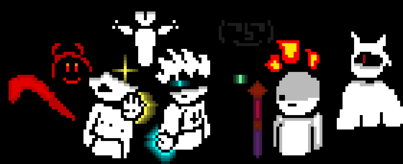 [We got Larry, Rei, Goopi, May, Terrie, Derp and Xavier, in this image]
