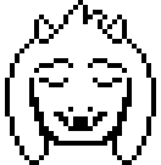 [9664c4] UT Asriel (Eyes closed Calm)