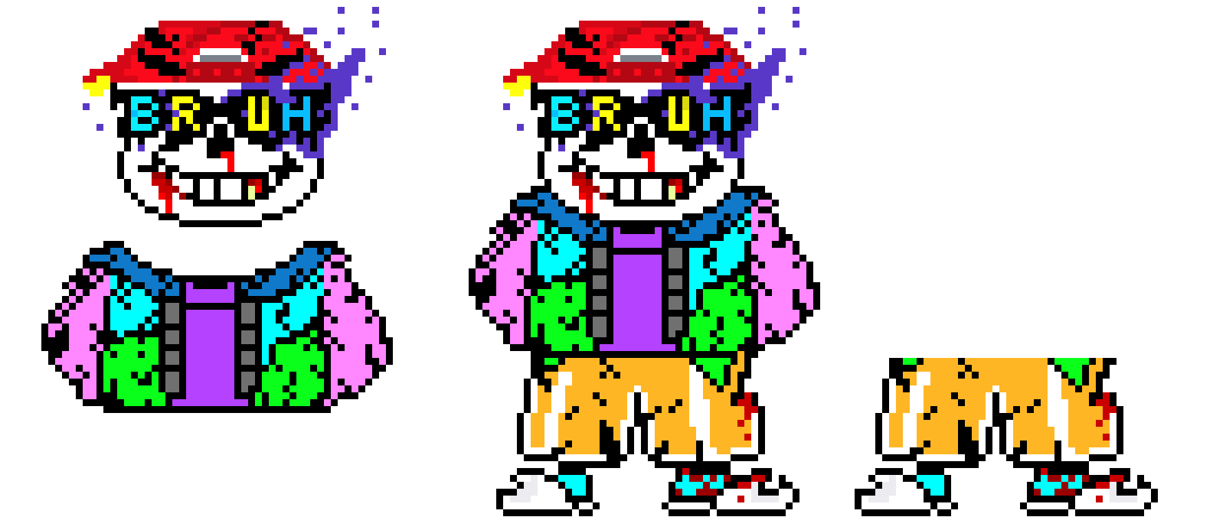 [80ca90] fresh Sans phase 2 (version 2) (corrupted) (all parts)