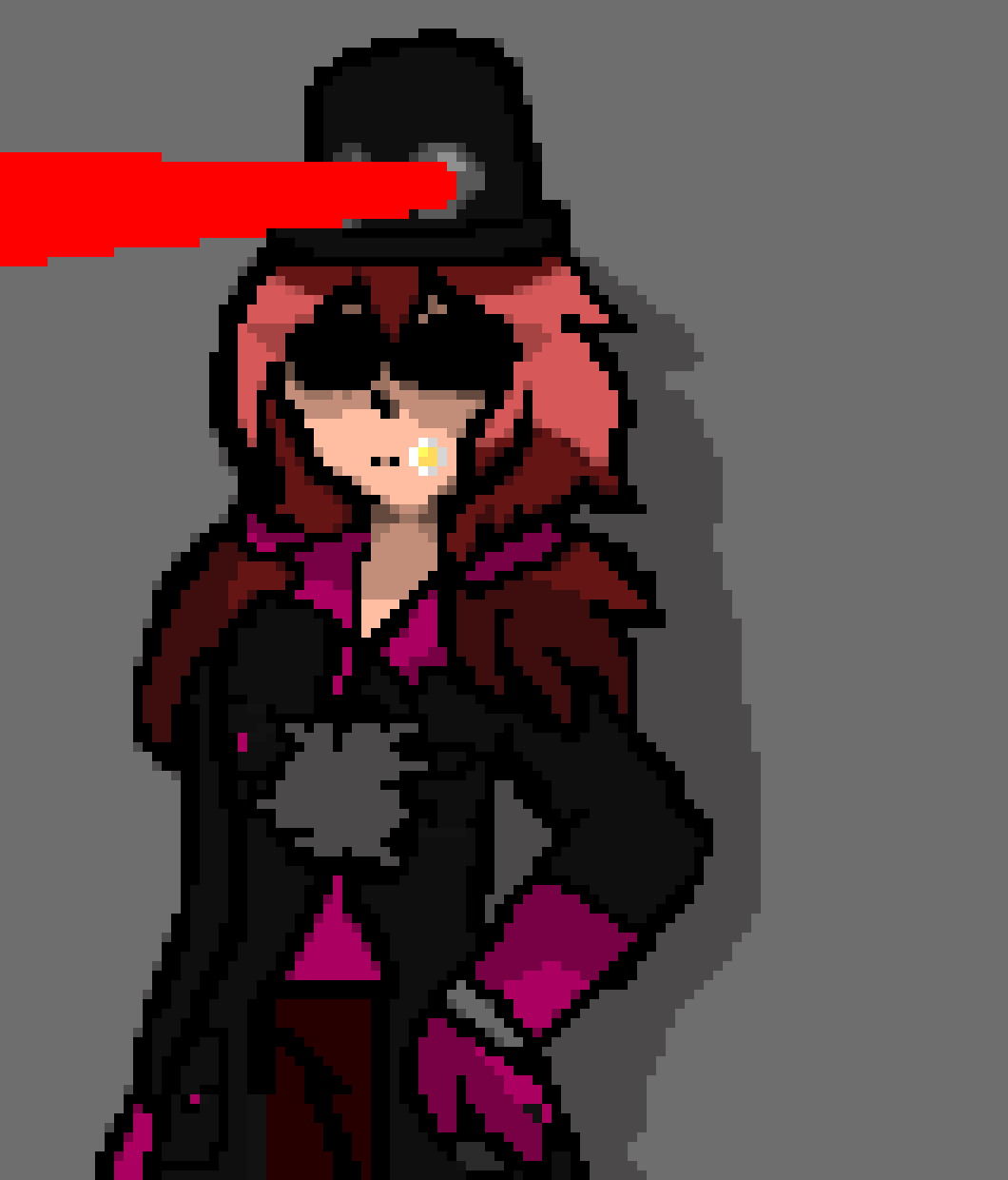 [50b28f] -when she got her power absorbed ... her power decrease but since she's using negative energy ... it means that her power has increased-