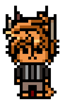 [ebe2a8] danganronpa Riko pixel art