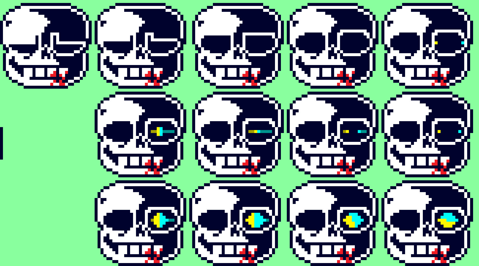 [4f0429] hardmode sans heads for animation