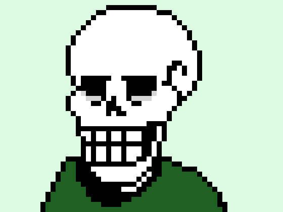 Did you seriously search up me and then just use the oldest thing that exists of my character just to talk about how i turned derp and goopi to the skelebros and not any other undertale character?