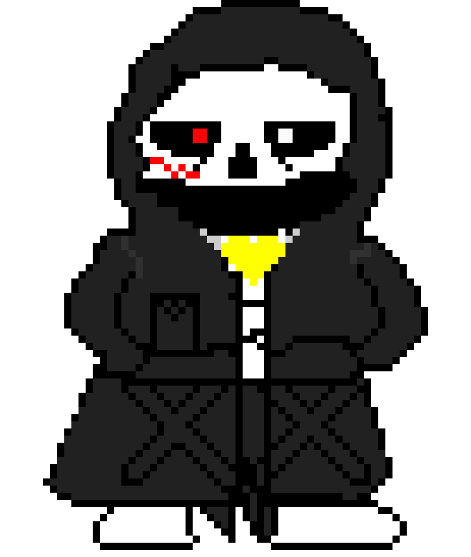 [9664c4] Cross sans in a cloak (fixed)