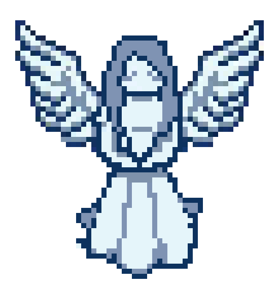[33275c] angel Pixel art