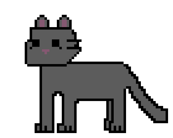 [f4b689] D. gray Cat Sprite
