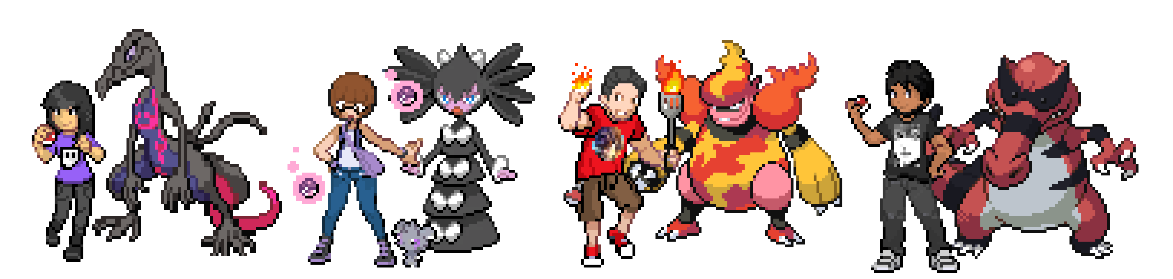 [51dd21] 2nd 4 gym leaders sprite
