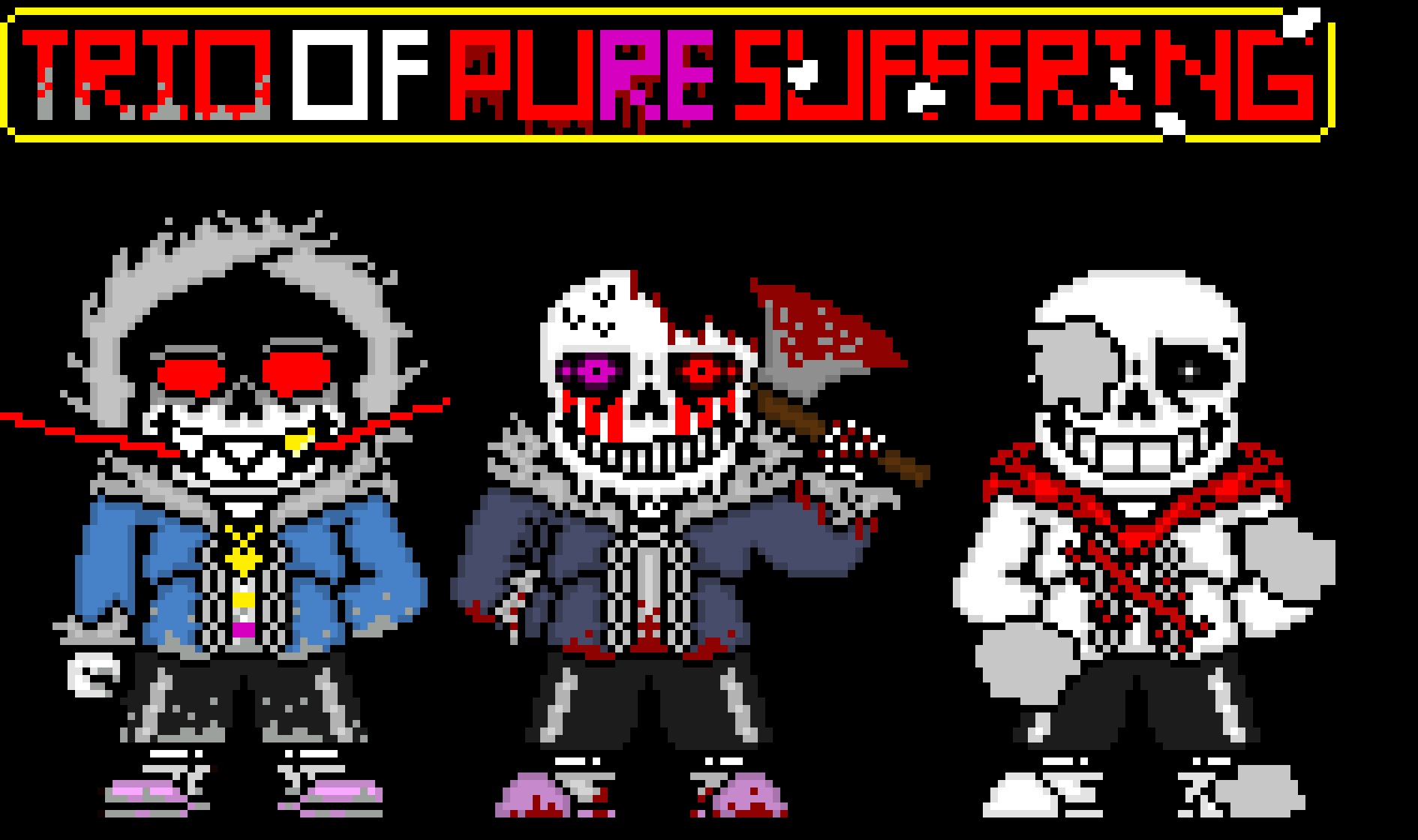 [e8cb42] Remaster! Trio Of Pure Suffering Phase 1 but something isnt right 