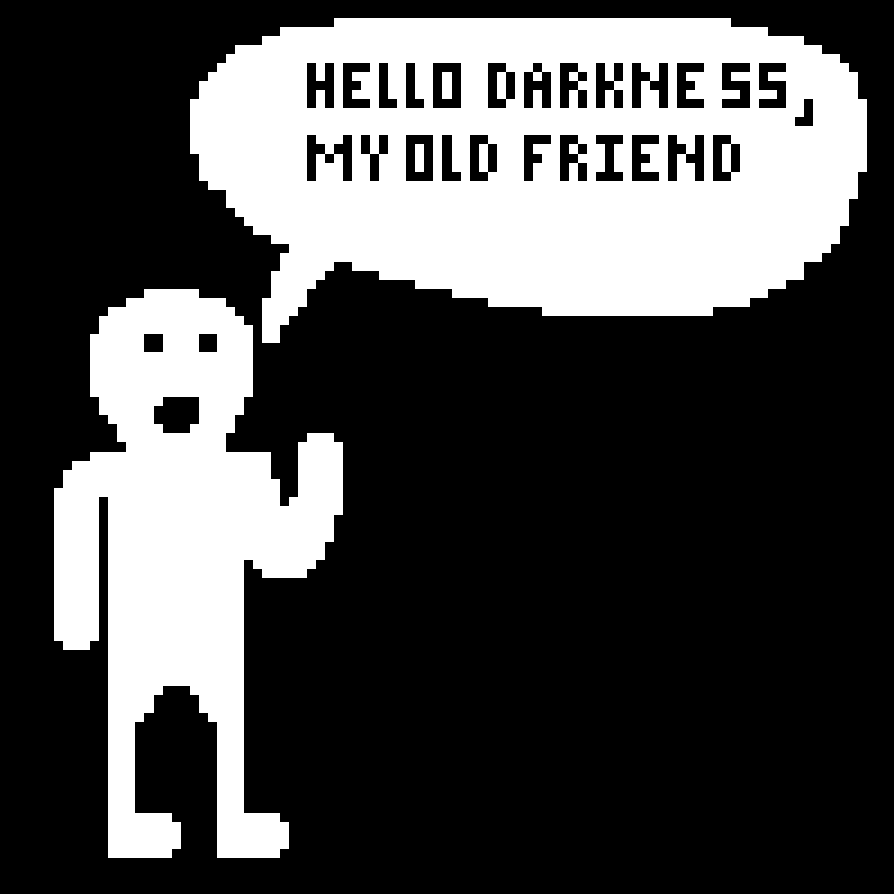 [9664c4] Hello Darkness My Old Friend PART 1