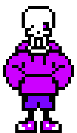 [f915b2] Underswap Amethyst Papyrus (overworld)