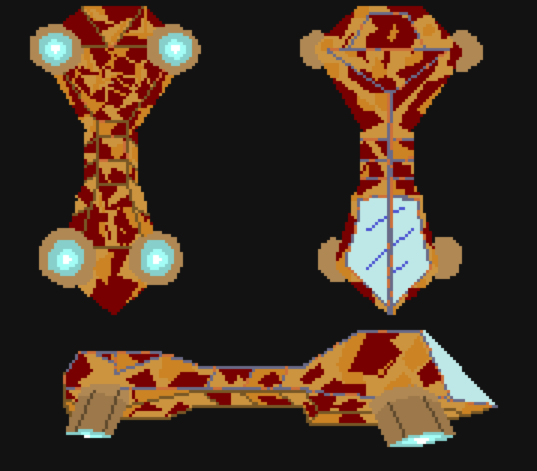 [3c25d9] Commies battle ship sprite sheet -Julia