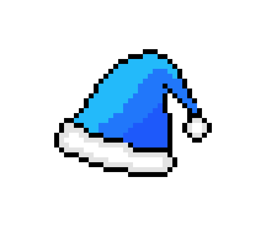 Santa Hat Blue