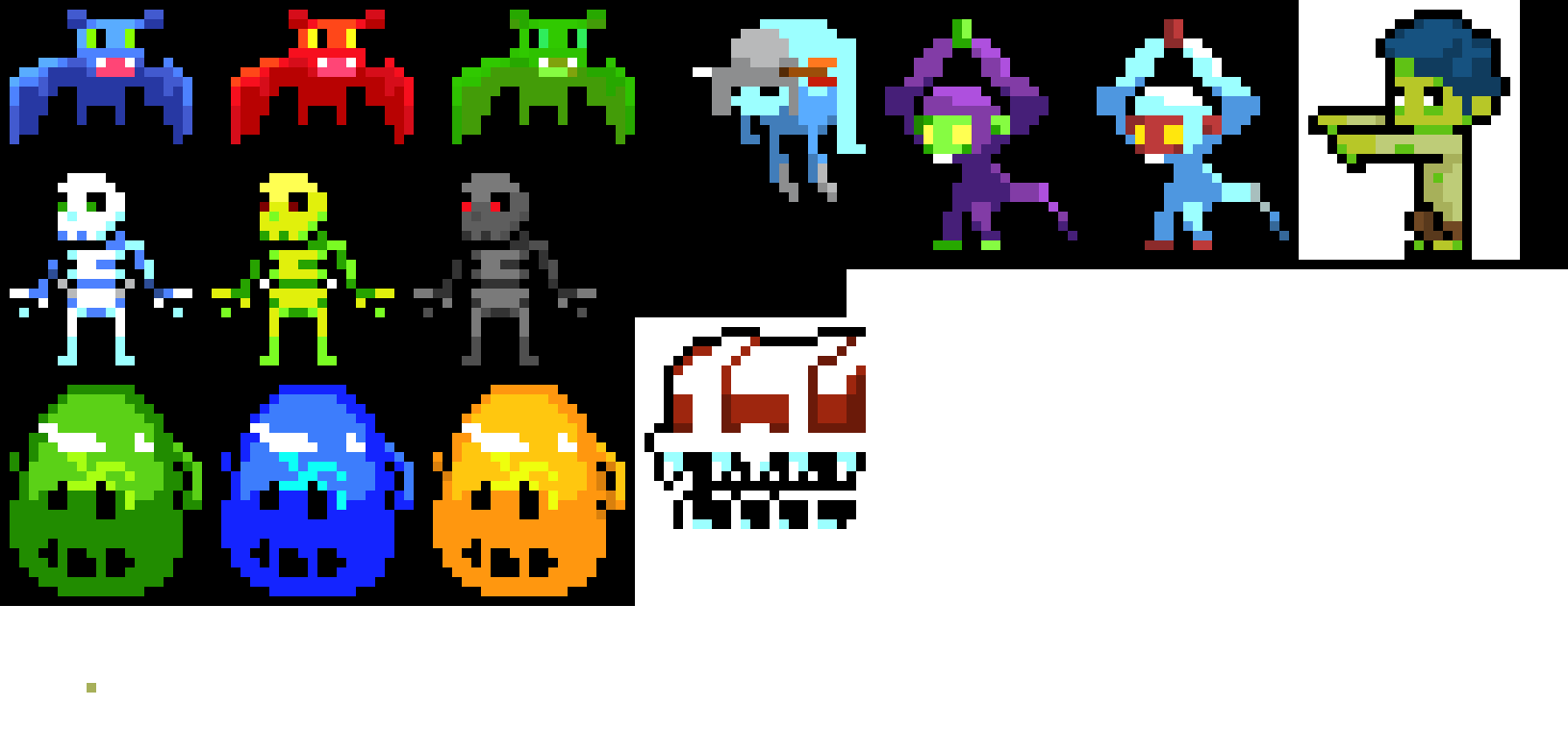 [9664c4] crypt of the necrodancer monsters