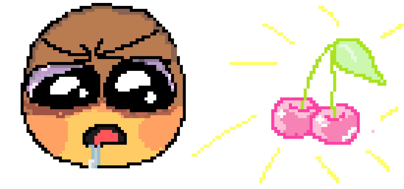 [2698b2] Cursed emoji hungry for cherries
