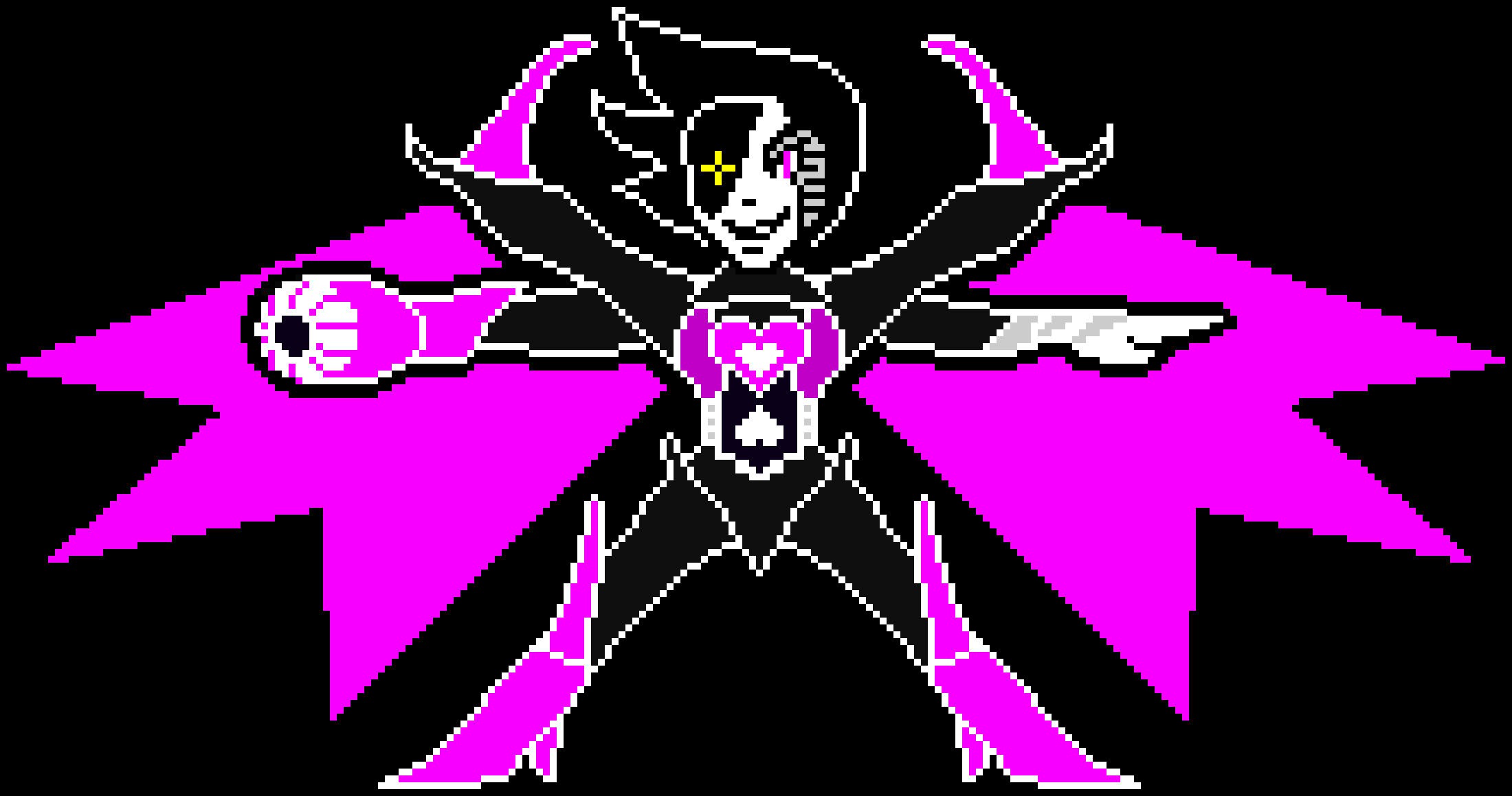 [4f4e68] Colored Mettaton NEO sprite