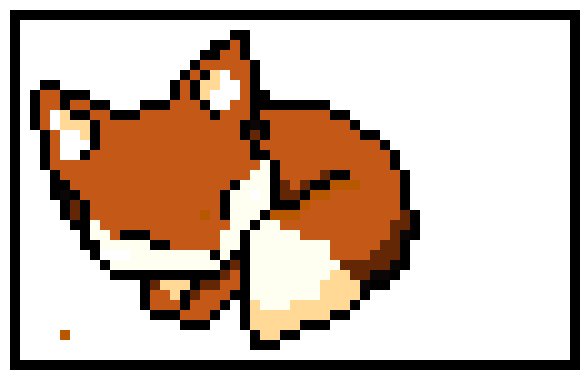 [71fafd] Pixel Art Fox