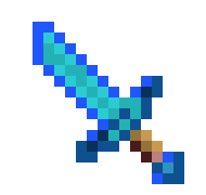 [217848] minecraft diamond sword