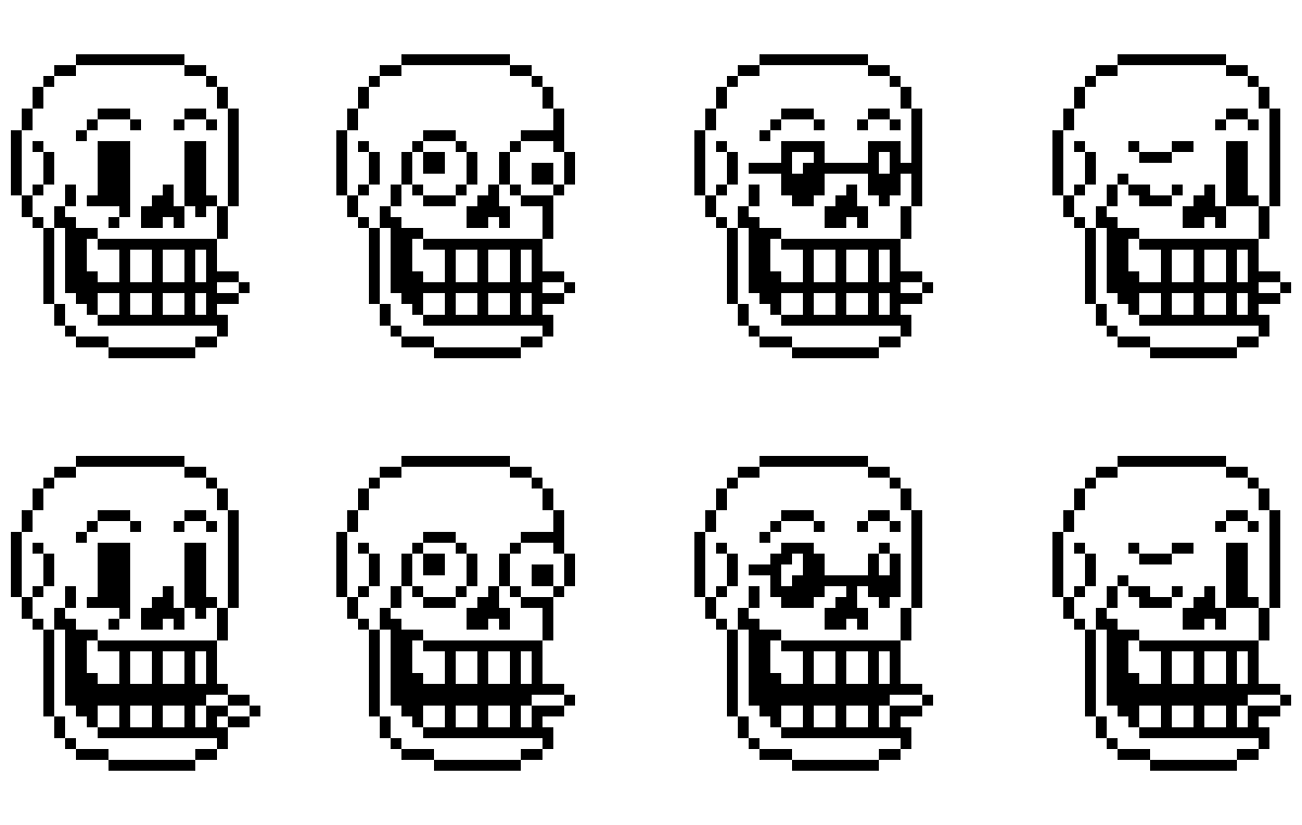 [9664c4] TS!Underswap Papyrus Speech Sprites