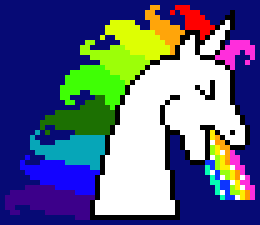 [9664c4] RAINBOW UNICORN!!!