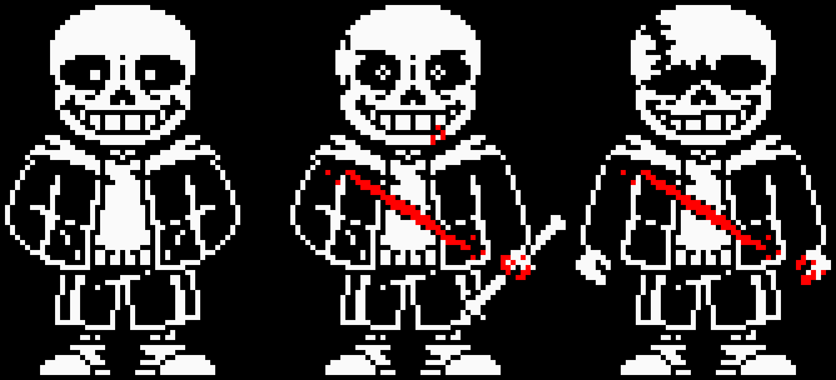 Undertale Last Breath Phases 1-3 Costom Sprites Remake