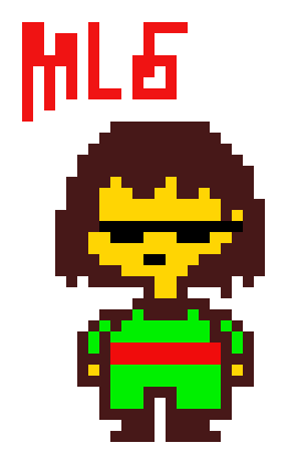 [014aec] MLG CHARA(frisk skin but colered)