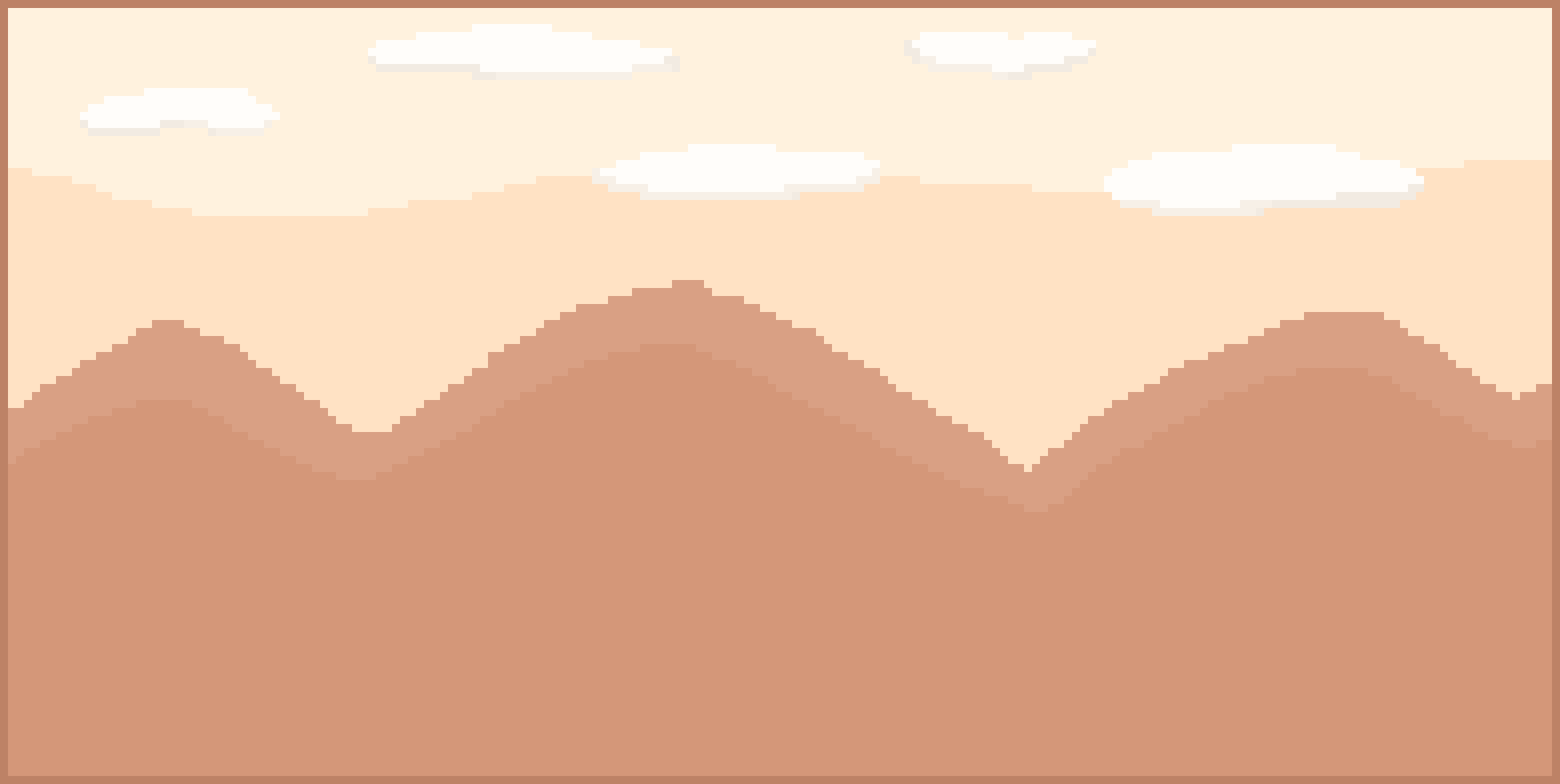 [15cb8a] Background (caramel mountains)
