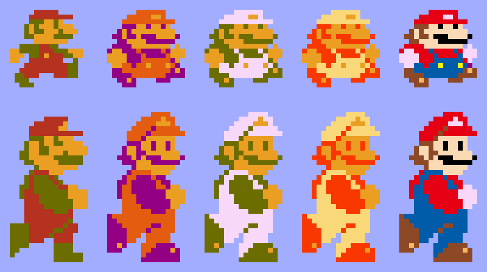 [f5ecd3] Super Mario Bros RX Walk_1