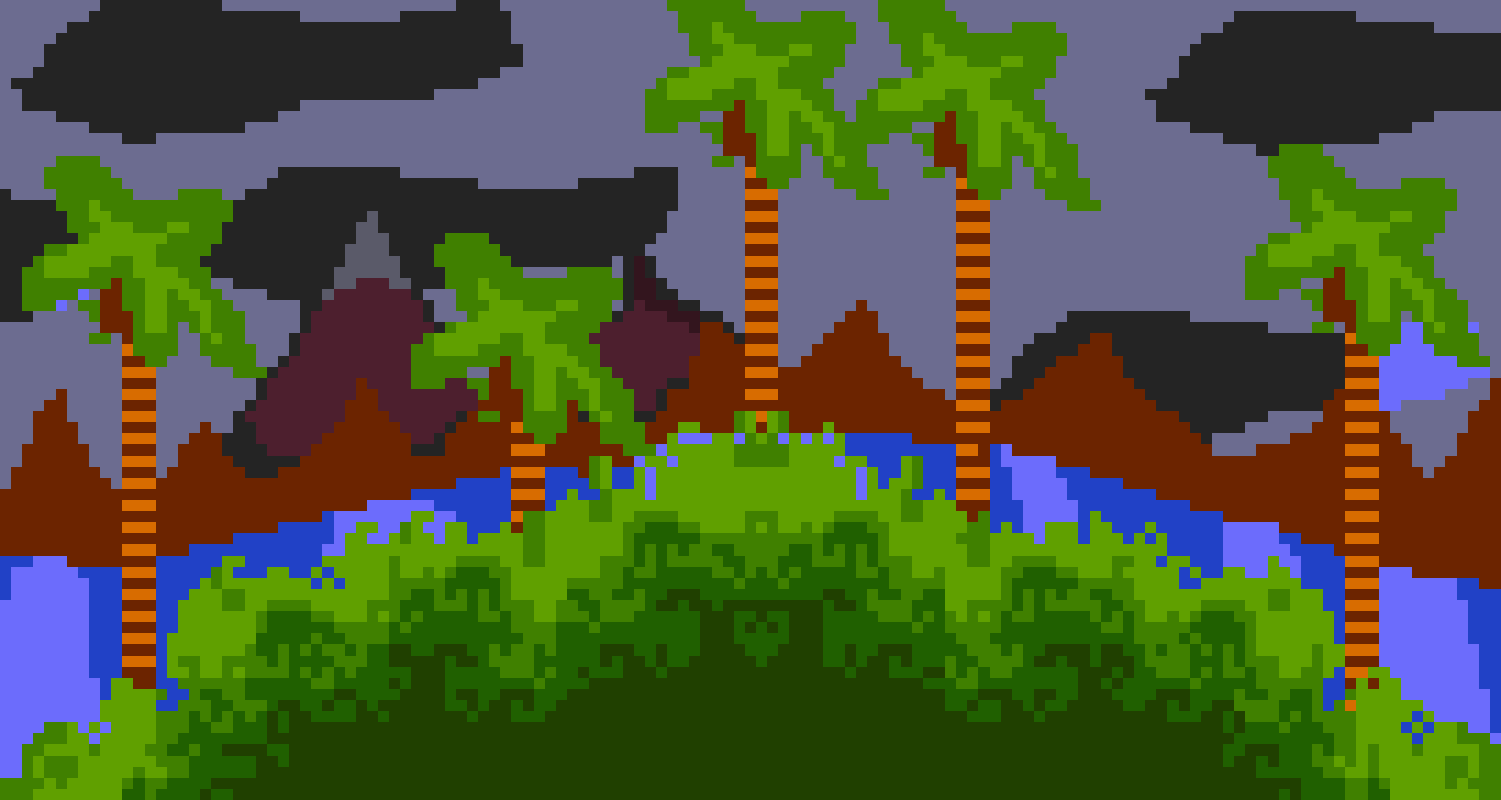[2043c6] Green Hill! [pre-Act 1] [Locked Genesis] X33 [Background]