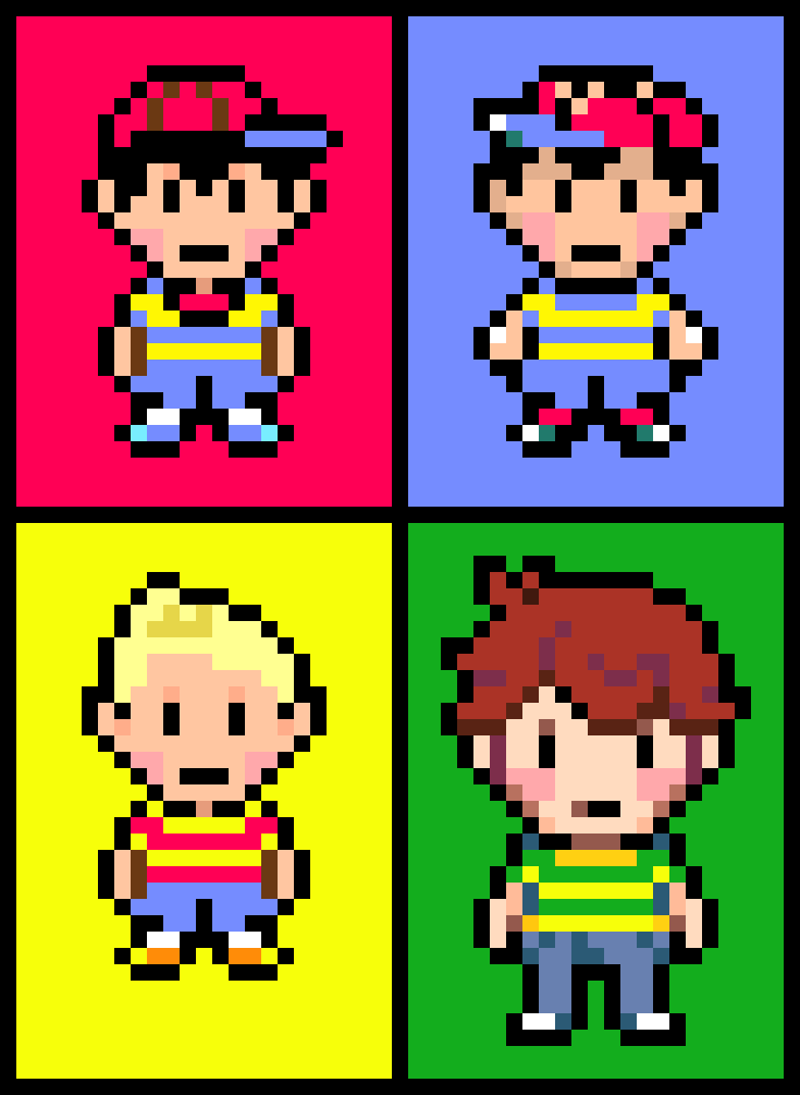 [9664c4] N, Ne, L, T sprites