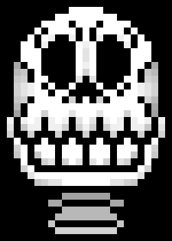 [95be89] Even more realistic Papyrus, head | -Terrie