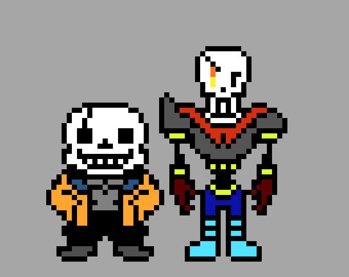 [9664c4] UnderShrike!Sans and Papyrus